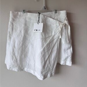 Zara girls skort. Linen/cotton size 7